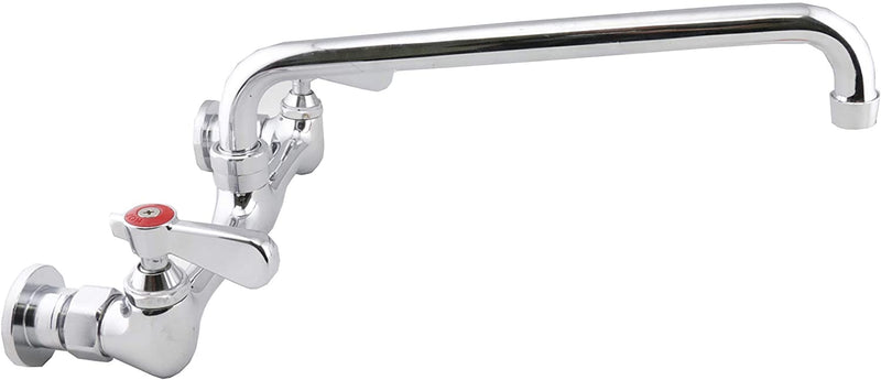 AA Faucet 8-Inch Wall-Mount Commercial Duty Faucet w/6" Spout (AA-706G)