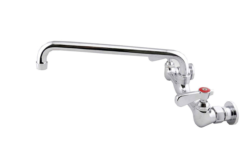 AA Faucet 8-Inch Wall-Mount Commercial Duty Faucet w/16" Spout ( AA-716G)