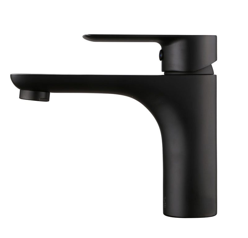 AA Faucet Matte Black Single Handle Bathroom Faucet (AR-D3086-M)