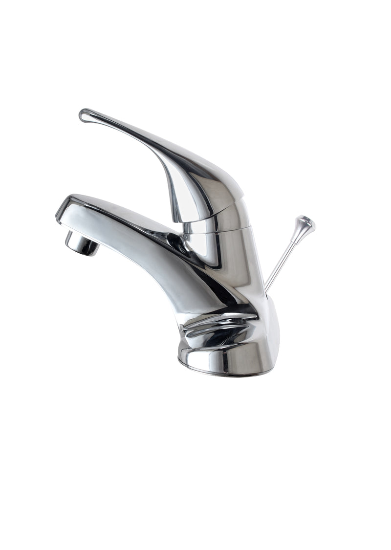 AA Faucet Copper Chrome Centerset Single Handle Bathroom Faucet (AR-B3791-B)