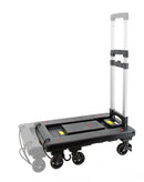 AA Faucet Large Folding 6 Wheels Cart Hand Truck Dolly Push Collapsible w/Brakes (AA-PLCRTLGE-2)