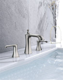 AA Faucet Stainless Steel Widespread Bathroom Faucet (AR-B3583-B)