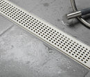 AA Faucet 24-Inch Linear Shower Drain Brushed Stainless Steel (AR-SHWRDRAIN-LN1)