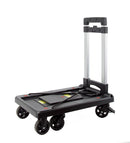 AA Faucet Large Folding 6 Wheels Cart Hand Truck Dolly Push Collapsible w/Brakes (AA-PLCRTLGE-1)