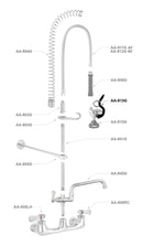 AA Faucet Plastic Handle For Spray Valve (AA-913)