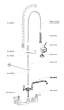 AA Faucet Pre-rinse Add-On Faucet Base Only (No Lead) (AA-940G)