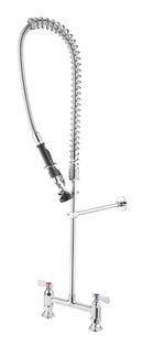 AA Faucet 8-Inch Deck Mount Pre-Rinse Commercial Duty Faucet (AA-985G)