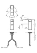 AA Faucet Chrome Stainless Steel Single Handle Bathroom Faucet (AR-B0033-B)