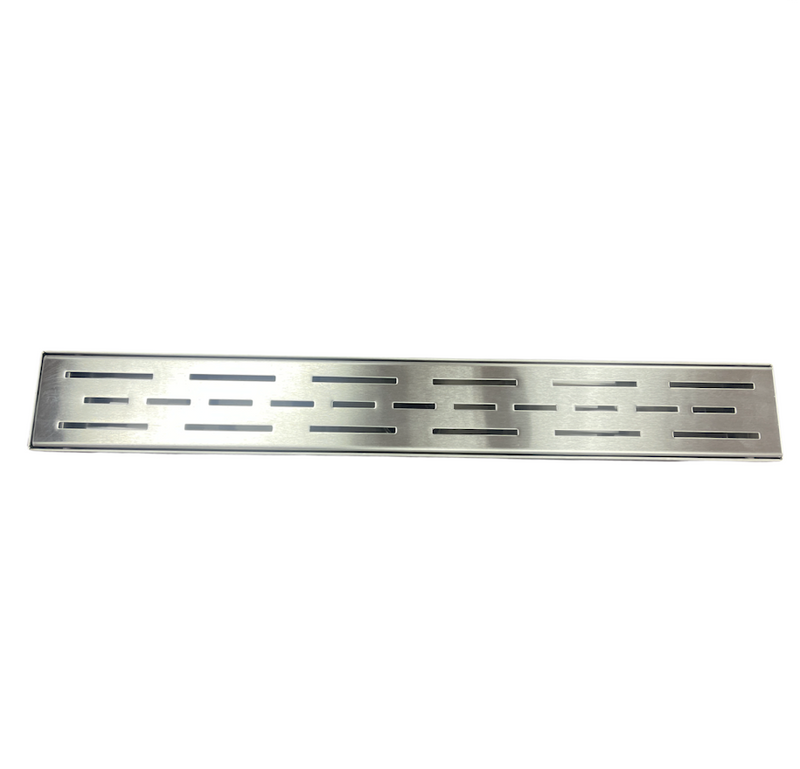 AA Faucet 24-Inch Linear Shower Drain Brushed Stainless Steel (AR-SHWRDRAIN-LN2)