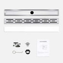 AA Faucet 24-Inch Linear Shower Drain Brushed Stainless Steel (AR-SHWRDRAIN-LN2)