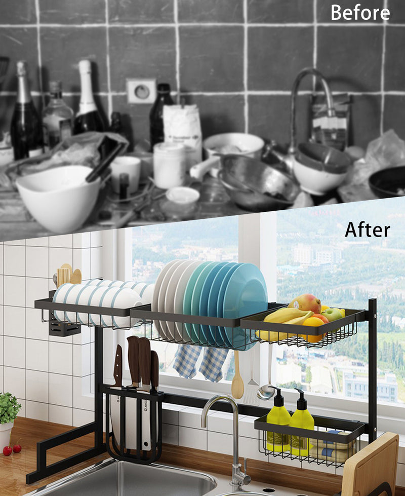 Adjustable Over the Sink Dish Rack - Trinidad