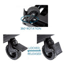 AA Faucet Medium Folding 5 Wheels Cart Hand Truck Dolly Push Collapsible w/Brakes (AA-PLCRT5WHL)