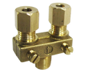 1/8" NPT x 3/16" O.D Tube Adjustable Pilot Dual Valve