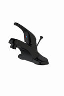 AA Faucet Copper Black Centerset Single Handle Bathroom Faucet (AR-B3791-M)